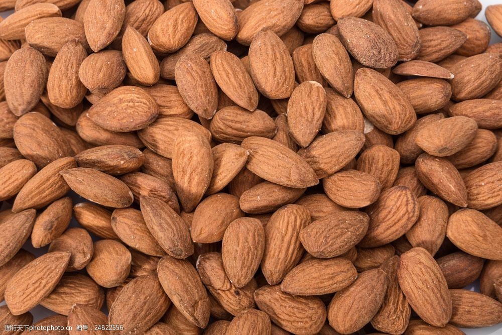 关键词:巴旦木背景图片素材 巴旦木 杏仁 坚果背景 坚果 果实 干果