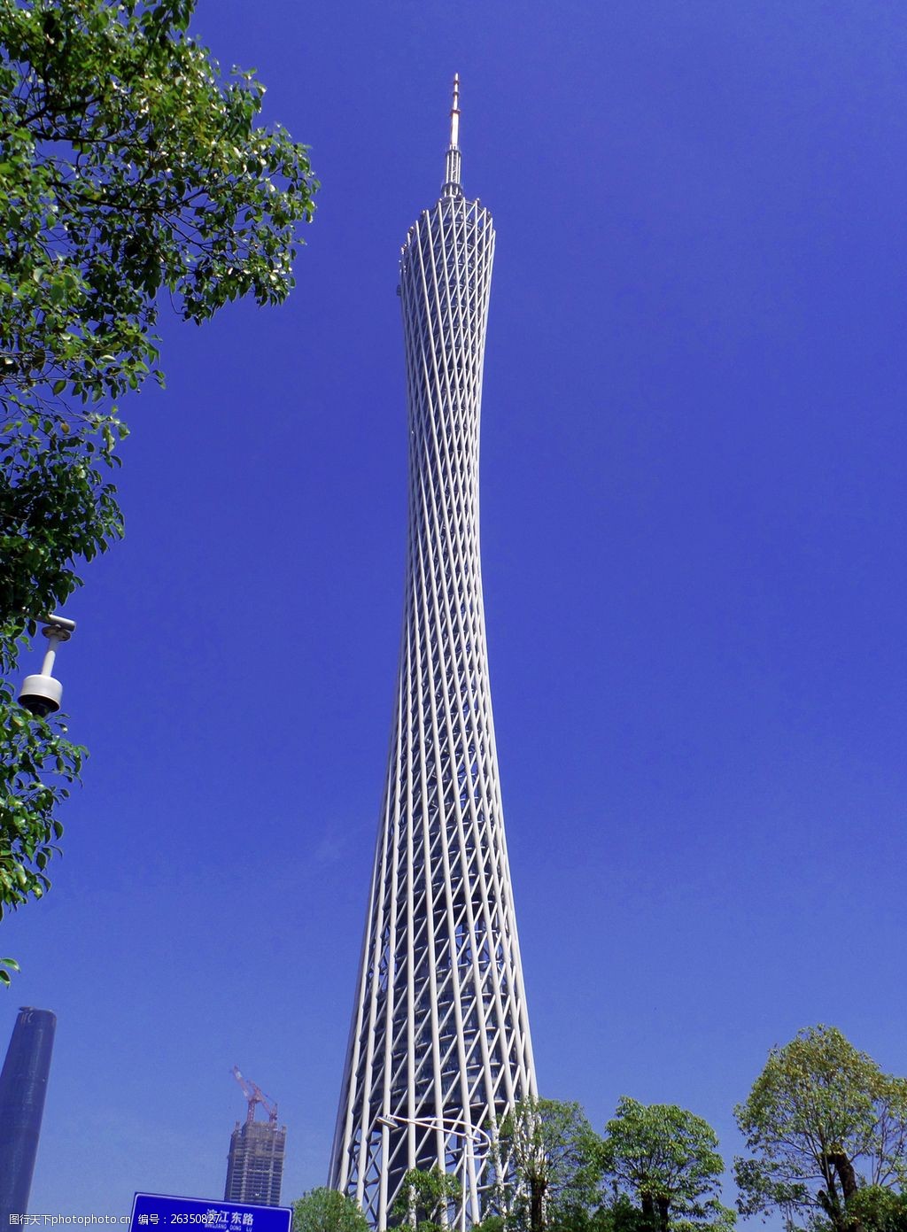 广州塔高清摄影图片图片-图行天下素材网