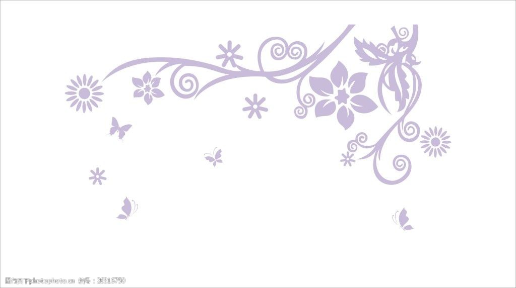 对角花矢量cdr文件