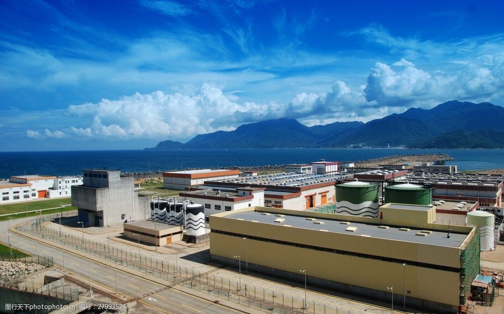深圳大亚湾核电站核岛风光图片