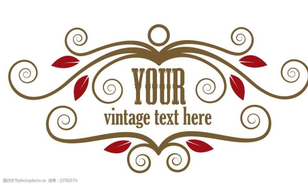 设计图库 底纹边框 花边花纹