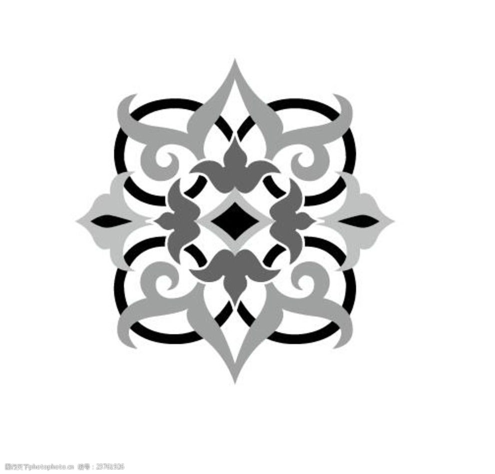 中国古代花纹元素