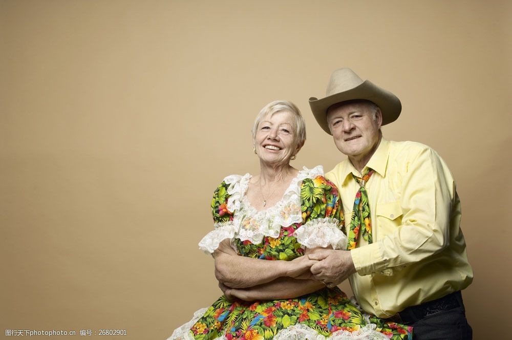 女人 妇女 外国老人 老年人 欧洲 欧美女性 男性 男人 帽子 夫妇 夫妻