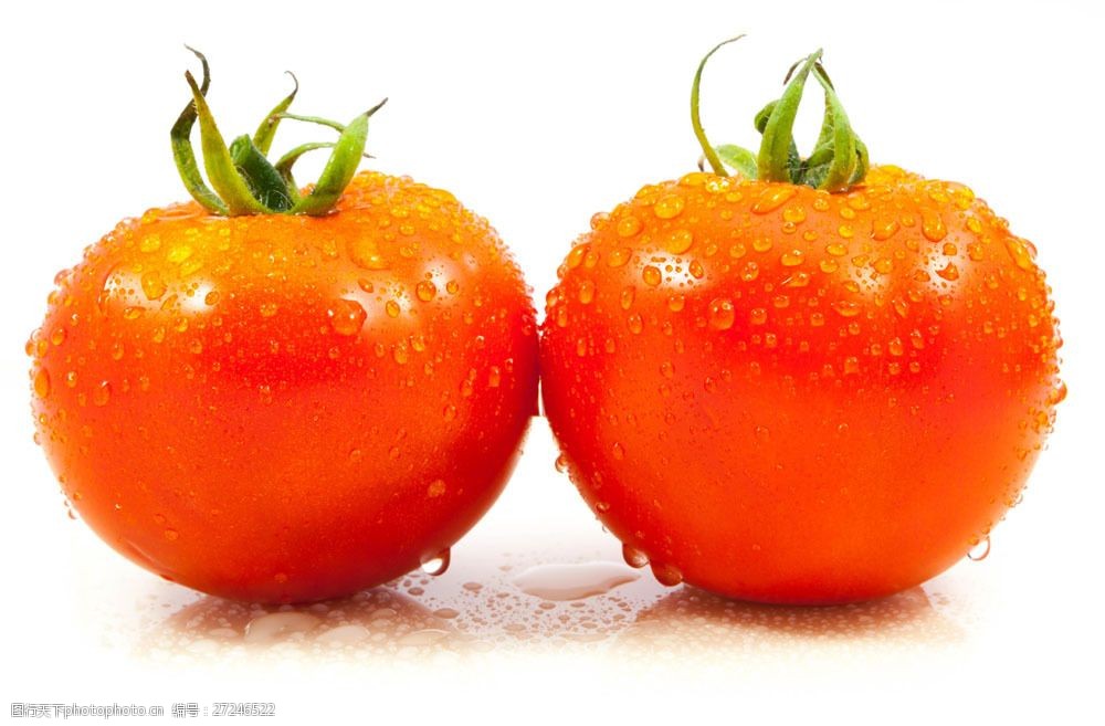 两个西红柿照片图片