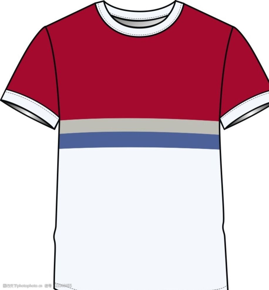 t恤设计图服装设计印花图案
